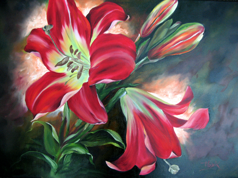 Blumen - Malen mit Stil